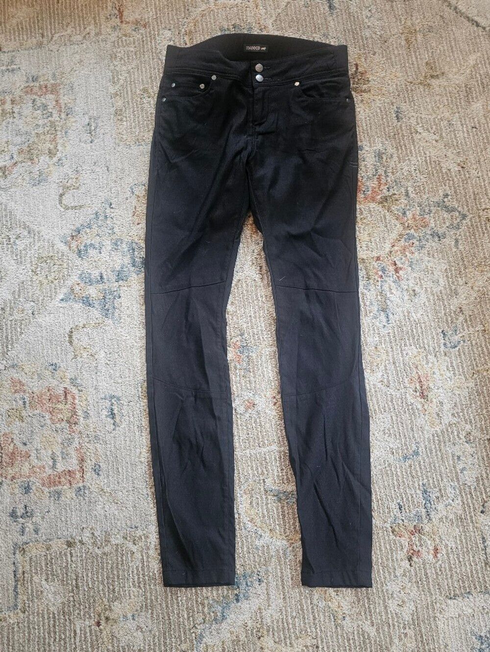 Toad & Co Black Athletic Pants, Sz 4 With 30" Inseam, Excellent Condition